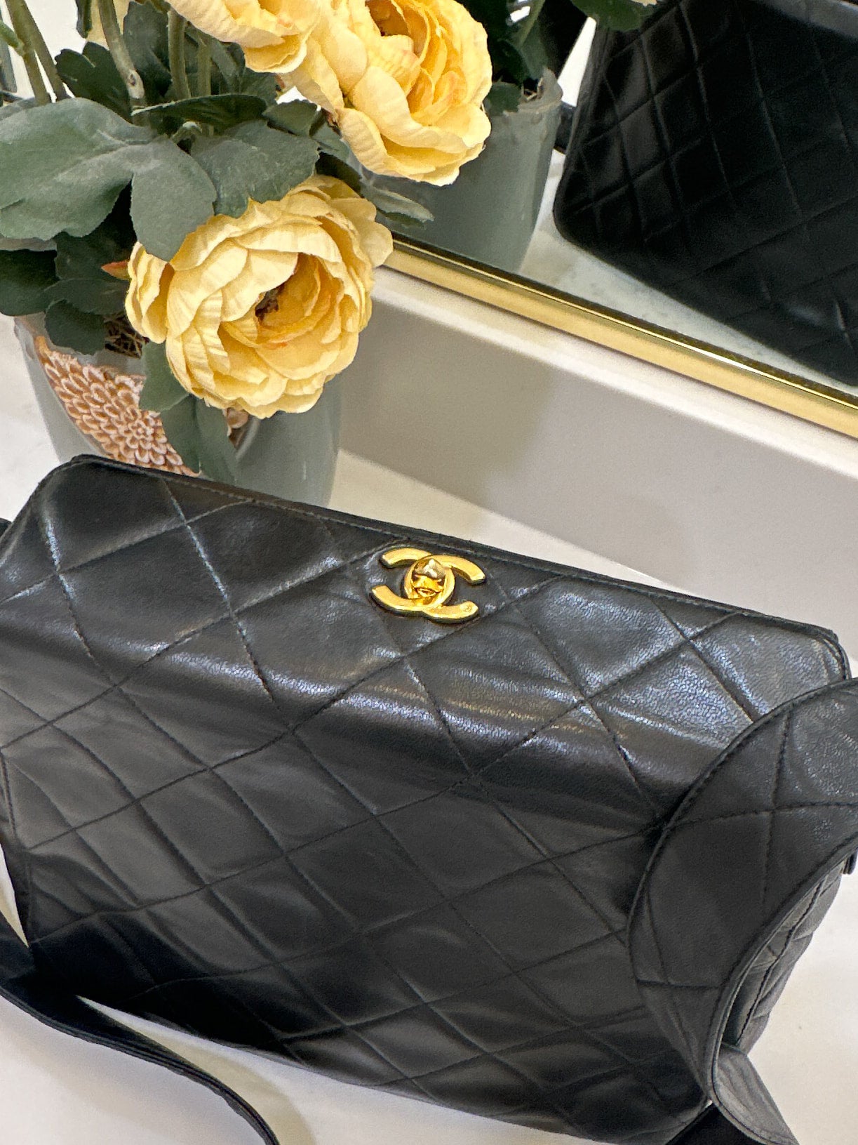 CHANEL Vintage Pre-Owned Quilted Shoulder Bag