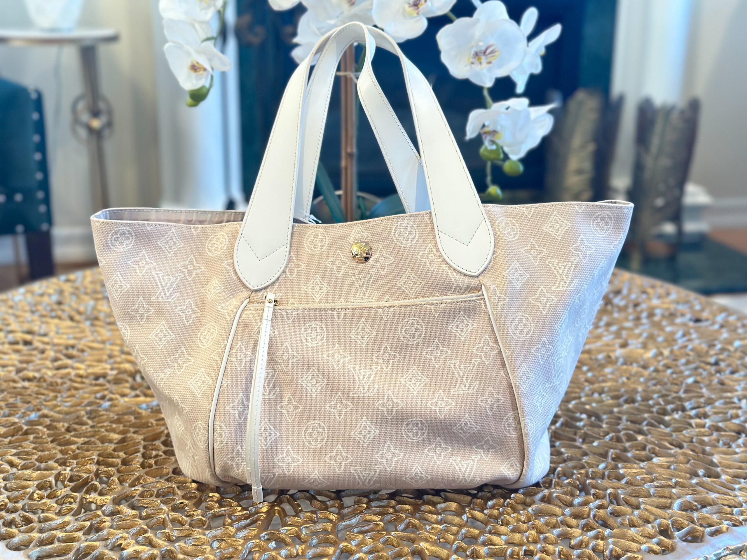LOUIS VUITTON Cabas Ipanema GM Sandy Tote